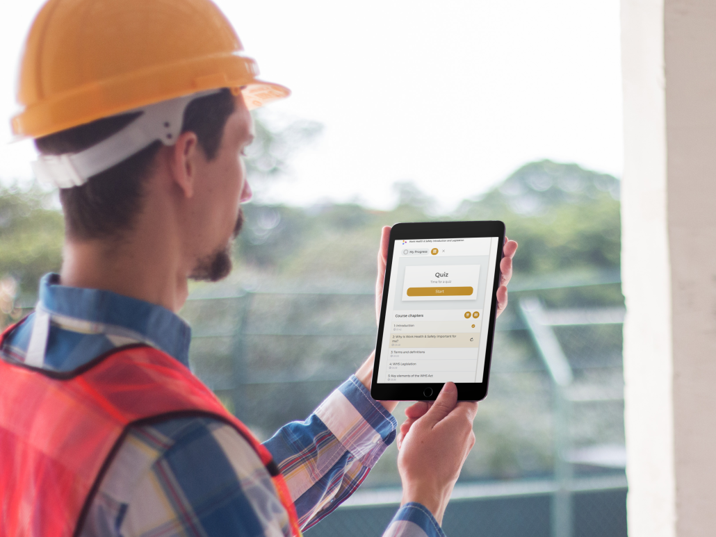 Create work health and safety training with Vidversity